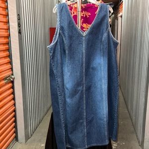Vintage jean dress